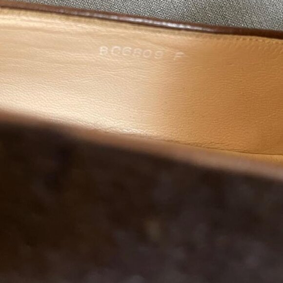 CHANEL shoes 39 US 9 pony hair XL huge CC logo buckle low 2" heel Vintage 1995 - Picture 11 of 11